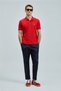 Laon Smart Men's Polo T-Shirt Red - 2