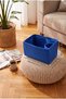 Single Compartment Bag Organizer Saks Blue Color 28 X 15 X 12 Dimensions (Length X Height X Width) - 2