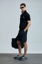 Eros Smart Men's Polo T-Shirt Black - 4