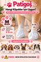 Patigoş Disposable Dog Paw Covers Hygienic Paw Covers for Small Breeds (Size m) - 4