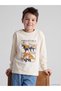 Timeless Clothing & Timeless Choices Zero Roba Collar Printed Long Sleeve Boys' T-Shirt