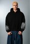 Black Widow Web Boxy Crop Men's Jacket Zip Hoodie - 2