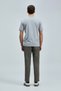 111020262 Bran Men's Basic T-Shirt Men's T-Shirt Gray - 6