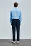 Pitaya Men's Linen Shirt Comfort Fit Blue - 6