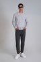 Patrıce Men's Long Sleeve T-Shirt Stone - 2