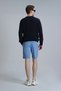 Zegler Sports Men's Chino Shorts Slim Fit Blue - 6