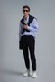 London Men's Linen Shirt Regular Fit Blue - 4