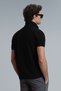 Laon Smart Men's Polo T-Shirt Slim Fit Black - 6
