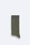 Men's Khaki Textured Bamboo Socks A42Y8508