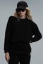 Uwen Women's Knitted Sweatshirt Black - 5