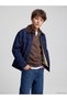 Sparkling Choices Velvet Roba Collar Boy's Jean Coat from Shining Store - 2