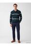 Quality Parts from Çelebi Store Devrik Roba Yaka Striped Men's Sweatshirt - 3