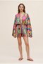 Fumee Melia Short Satin Robe / Kimono - 2