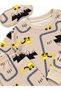 Brushed Inside Milk Coffee Road Car Patterned Long Sleeve Pajama Set for Boys - 6