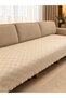 Cotton Bohemian Sofa Cover for Seating Area, Sofa Bed, Armchair Cover Shawl |   100X210 Beige - 4