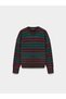 10893 Wool Blend Striped Sweater - 6