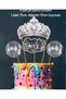 40 Pieces Disco Ball Birthday Queen Happy Birthday Birthday Ornament Banner Cake Cupcake Toothpick Cocktail Toothpick Promise Engagement Birthday Cocktail Invitation and Presentation Cake Decoration Ornament Thick Paper - 5