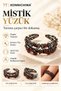 🦋   Red Stone Gotic Ring with Butterfly Motif