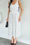 Rochie plisată cu buline - 3