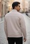 Men's Double Face Zippered Double Pocket Jacket - 2