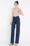 Yüksel Waist Stone Detailed Palazzo Slim Fit Denim Trousers - 2