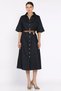 Women's Belted Jean Denim Dress