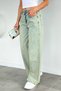 Women's Loose Fit High Waist Jean Denim Pants - 4