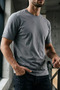Men's crew neck basic t-shirt