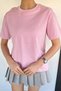 Women's Crew Neck Basic T-Shirt - 2