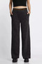 Women's High Patterned Elastic Winter Palazzo Trousers - 3