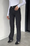 Women's High Waist Lycra Palazzo Jean Denim Trousers - 3