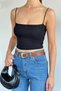Women's Strap Covered Bustier - 2