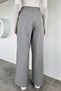 Women's Waist-Tie Wide-Leg Pants - 3