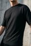 Men's Crew Neck Self-Line Patterned T-Shirt