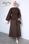Quilted Jacket Scuba Skirt Hijab Double Set - 2