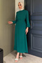 Side Tie Hijab Dress