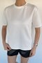 Women's Crew Neck Lycra T-Shirt - 2