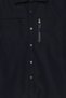 Men's Seasonal Coat with Front Snap Buttons and Double Pockets - 4
