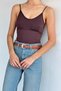 Women's V-Neck Rope Strap Bustier - 8