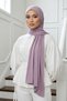 Boynu Kapatan Ninja Boneli Practical Combed Cotton Shawl, Ps-59, Lilac - 3