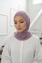 Boynu Kapatan Ninja Boneli Practical Combed Cotton Shawl, Ps-59, Lilac - 5