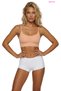 777 Women's Laser Cut Crop Bustier with Adjustable Thin Straps - 3