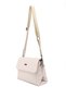 Women's Beige Long Strap Shoulder Bag - 4