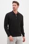 Half Zip Polo Neck Knitwear Sweater - 2