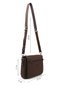 Brown Heart Medium Size Women's Shoulder Bag Q6812 - 2