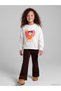 Quality Pieces from Çelebi Store Velvet Spanish Flared Girls' Leggings
