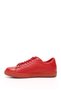 Red Antique Gön Genuine Leather Round Toe Lace Up Women's Sneaker 24237 - 3
