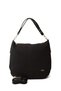 Women's Black Suede Hand and Shoulder Bag