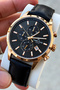 Exclusive Black Leather Cord Steel Case Men's Wrist Watch 3 Atm Sddk063 - 4