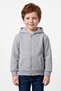 3 Thread Hooded Zippered Unisex Kids Sweatshirt - 3